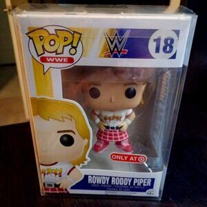 TARGET EXCLUSIVE WWE FUNKO POP ROWDY RODDY PIPER #18 VAULTED/RETIRED NEW/NIB